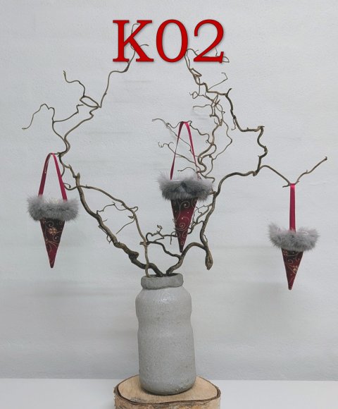 Krmmerhus i bordeux rd stof